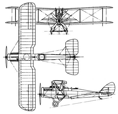 3 View of the de Havilland (Air-co) DH.4