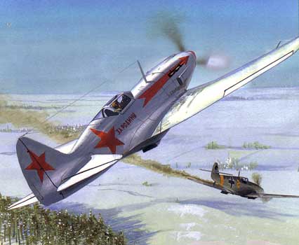 MiG-3 fighting