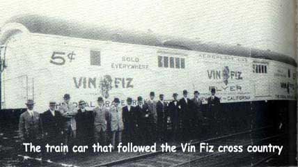 Vin Fiz support train
