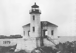 The lighthouse in 1979