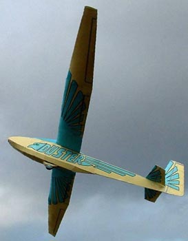 Duster Model In Flight