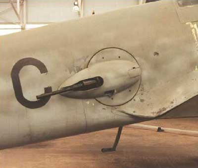 Messerschmitt Me210/Me410 Side Gun Closeup